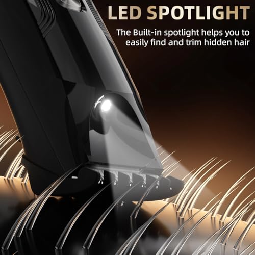 Image of ENCHEN Spark 3 Trimmer for Men Beard,Groin & Body Grooming Kit with Different Guide Combs,Professional Hair Clippers,Wet & Dry Use,Fast Charging,120 Mins Runtime,Black