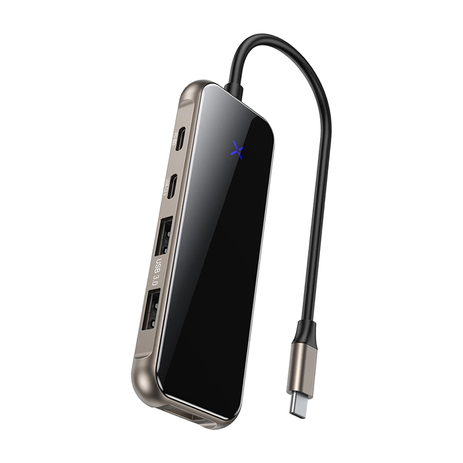 USB C Hub Docking Station USB C Multiport Adapter for Computer Mouse Laptops-image-22