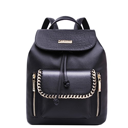 Sac à dos sac gonflable noir idéal pour l'école et les sorties