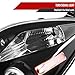 Dual Halo Projector Headlights (Matte Black Housing/Clear Lens) Made for and Compatible with 2006-2008 Toyota Yaris