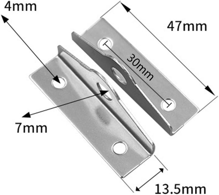 🛒 Flаѕh Sаlе YES Time 304 Stainless Steel 90 Degree Angle Hasp,Safety Lock Latch Padlock Eye, Indoor or Outdoor Storage, Toolbox, Gate and Shed Set of 5