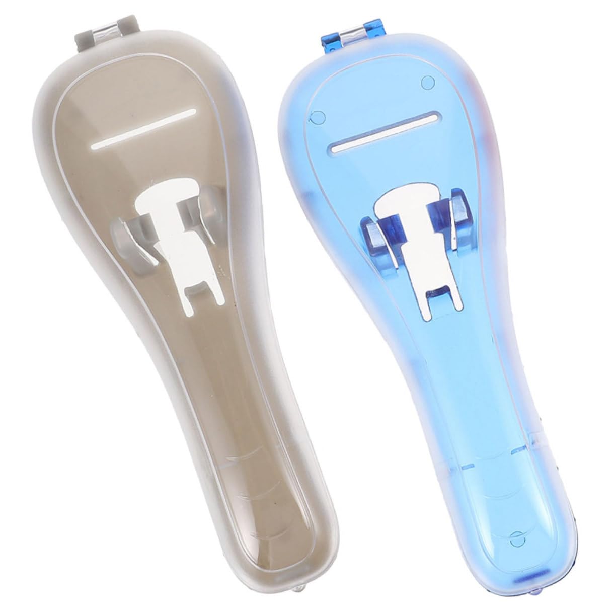 OUNONA 2Pcs Portable Shaver Storage Box Durable Razor Case for Travel Daily Use High Grade Material Protective Cover for Safety Razor Convenient Shaving Organizer