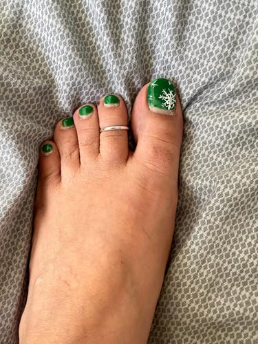 Longita Gold Toe Rings for Women Silver Toe Ring Non Tarnish Waterproof Adjustable Anklets for Women Rings Jewelry Simple Trendy4