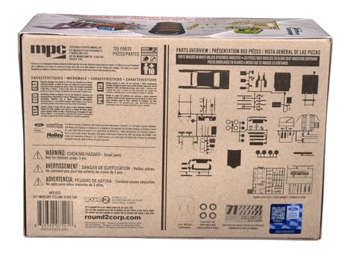 MPC 1971 Mercury Cyclone Kit Modelo 1:25 miniatura 2