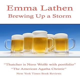 Brewing Up a Storm Audiolibro Por Emma Lathen arte de portada