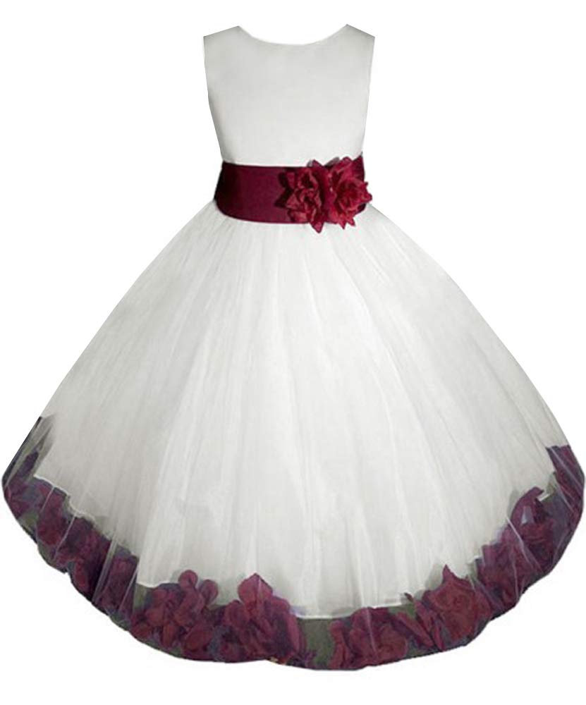 Baby-Girls' Christening Birthday Party Wedding Flower Girl Dress