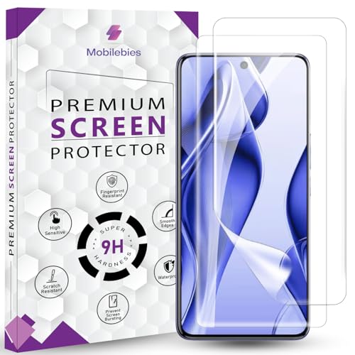 Image of 2 Pack Unbreakable Membrane Screen Protector Guard Compatible For Vivo V50e, 6.77 Inch | Hydrogel Membrane Ultra Smooth Touch, fingerprint working with installation kit and guide
