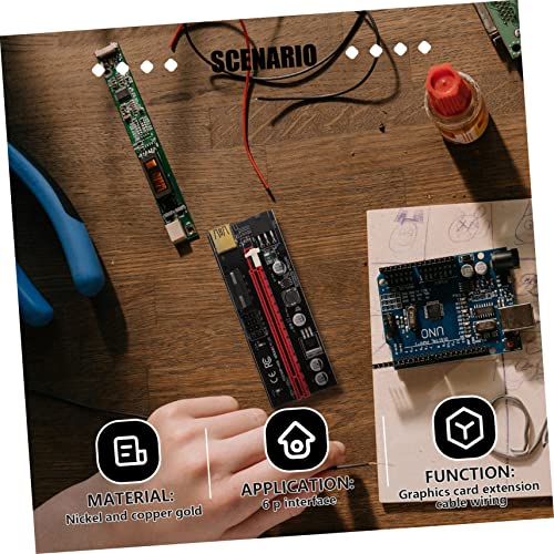 Evita caídas de señal con adaptador PCIe extensión USB SOLUSTRE para minería estable 2