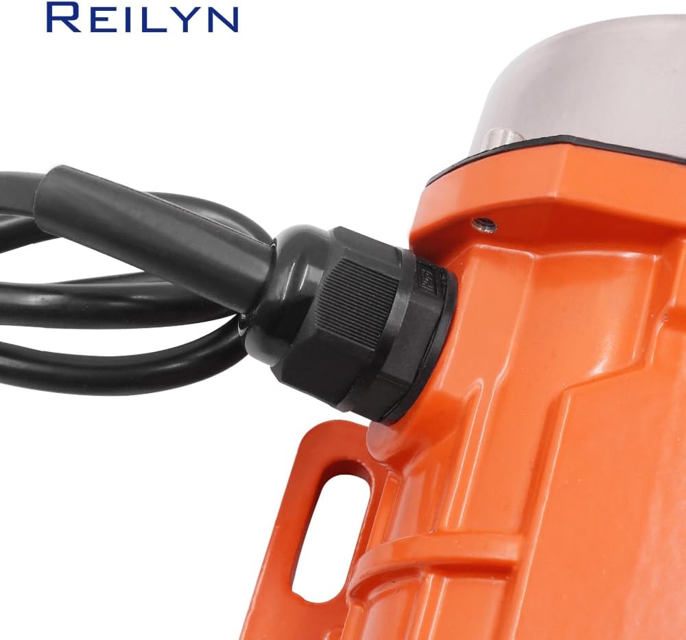 120W Concrete Vibrator Vibration Motor Single Phase AC 220V 3600rpm Aluminum Alloy Vibrating Motor for Shaker Table,Vibrating Feeder,Vibrating Screen