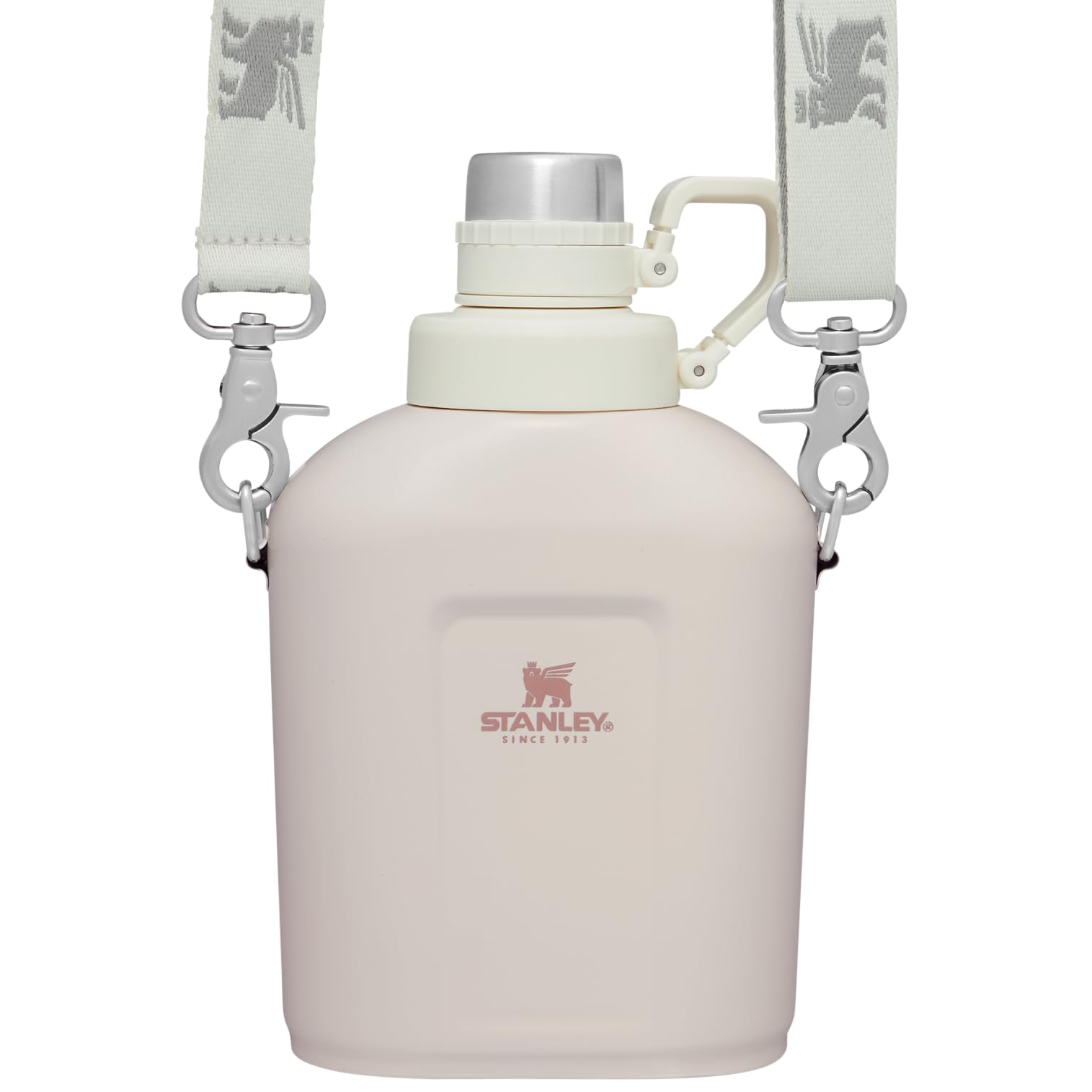 Stanley Legendary Classic Canteen 1.1 qt | Leakproof Drink Container with Strap | Stainless Steel Water Bottle with Lid | Camping, Hiking, Travel | BPA-Free