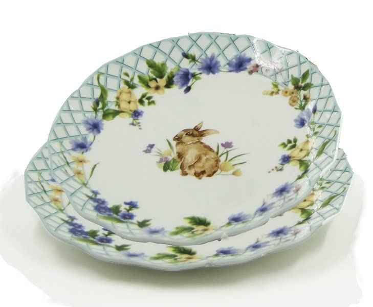 THE ROYAL FAMILY PIATTINI DOLCE SET DA 6PZ SPRING EASTER
