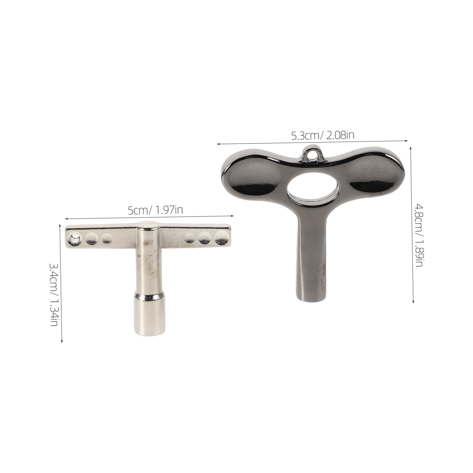 ULDIGI Essential Drum Hardware 2 Pack Metal Drum Tuning Keys Universal Drum Tuning Tools for Acoustic and Electronic Drums