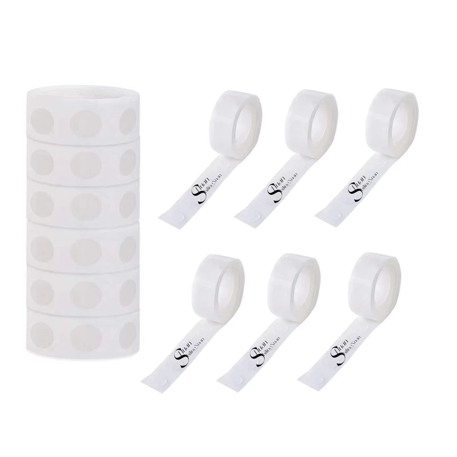 HSJXDouble Sided Glue Point for Balloons (12 Rolls, 1200 Pieces)