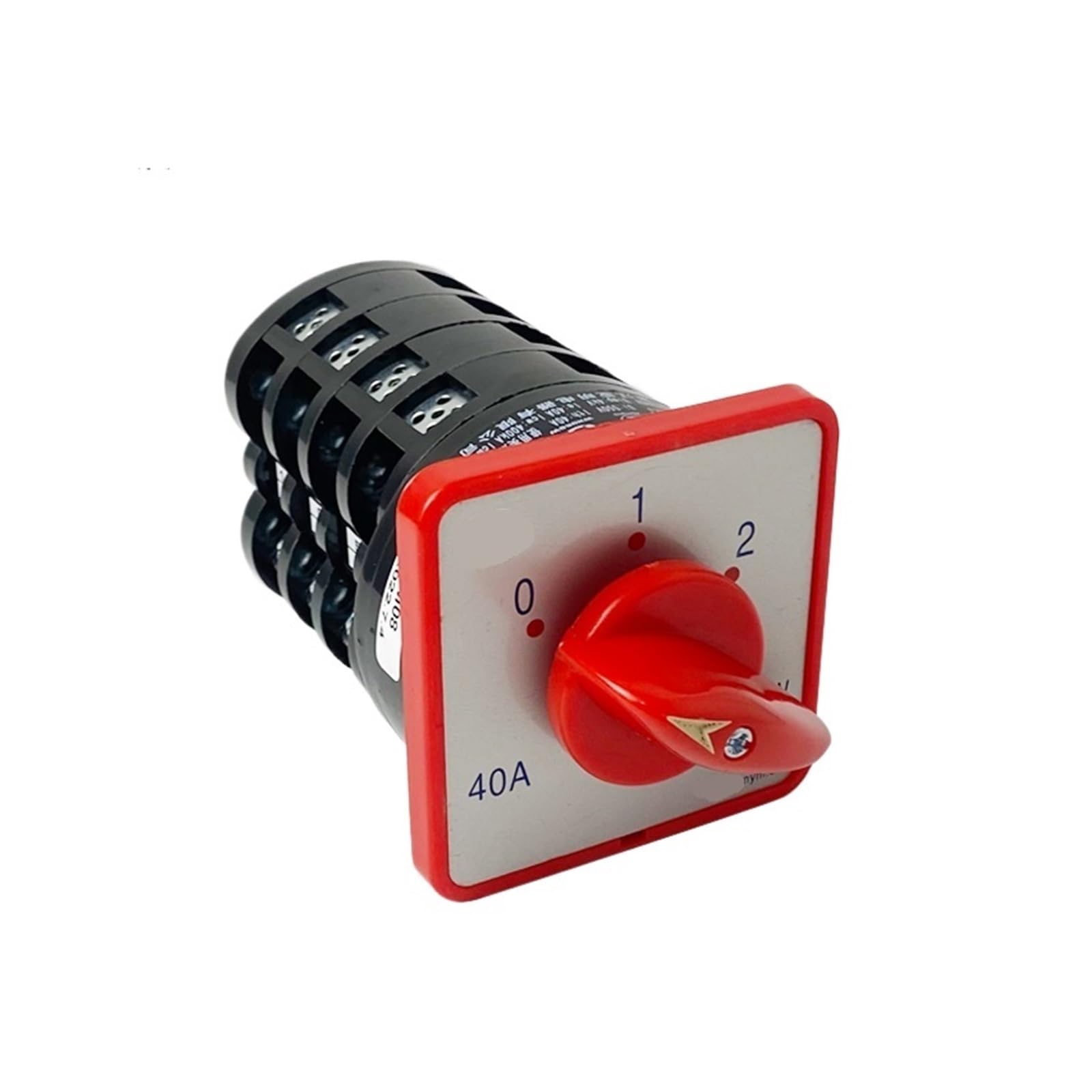 Commutatore rotante a camme, Avviatore elettronico manuale Selettore rotativo a 3 posizioni 4 poli 7,5 kW 40 A Selettore camma di commutazione HZ5-40/7,5 M08