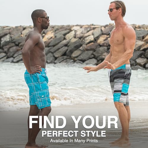 Image of Kanu Surf Men's Flex Plaid Swimtrunk
