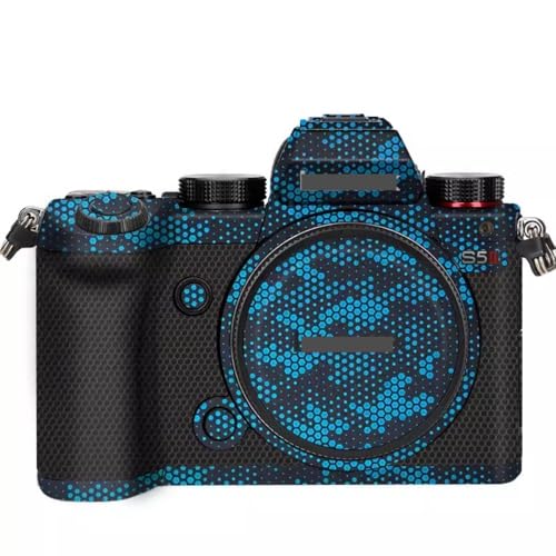 Film de protection en vinyle Mamba Blue pour boîtier Panasonic Lumix S5 II