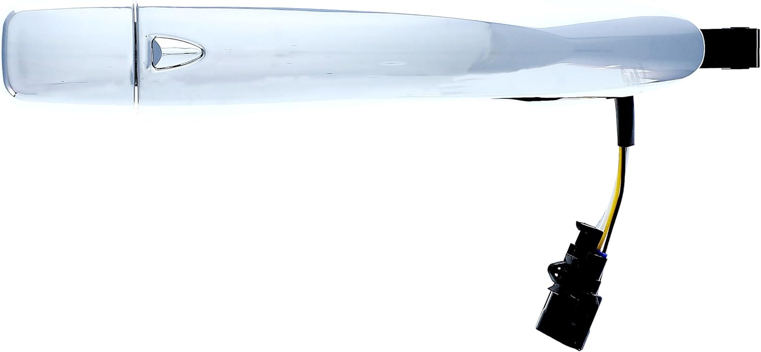 Dorman 15852 Front Passenger Side Exterior Door Handle Compatible with Select Nissan Models, Chrome