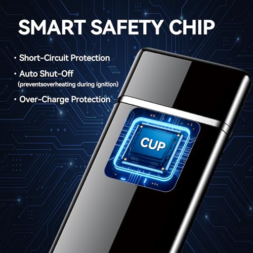 Encendedor Eléctrico Recargable USB Touch 2.0 miniatura 6