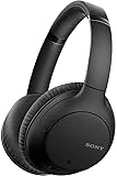 Sony Noise Cancelling Headphones WHCH710N: Wireless Bluetooth Over the Ear Headset with Mic for Phone-Call, Black Black WHCH710N