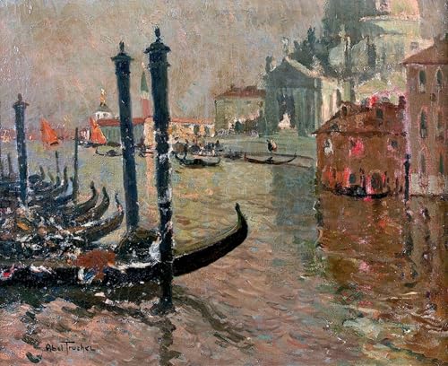 Peinture murale de la Salute Louis Abel-truchet contre mur vide
