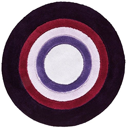 Nicol Badteppich Diana Key West/lila rund Ø100cm