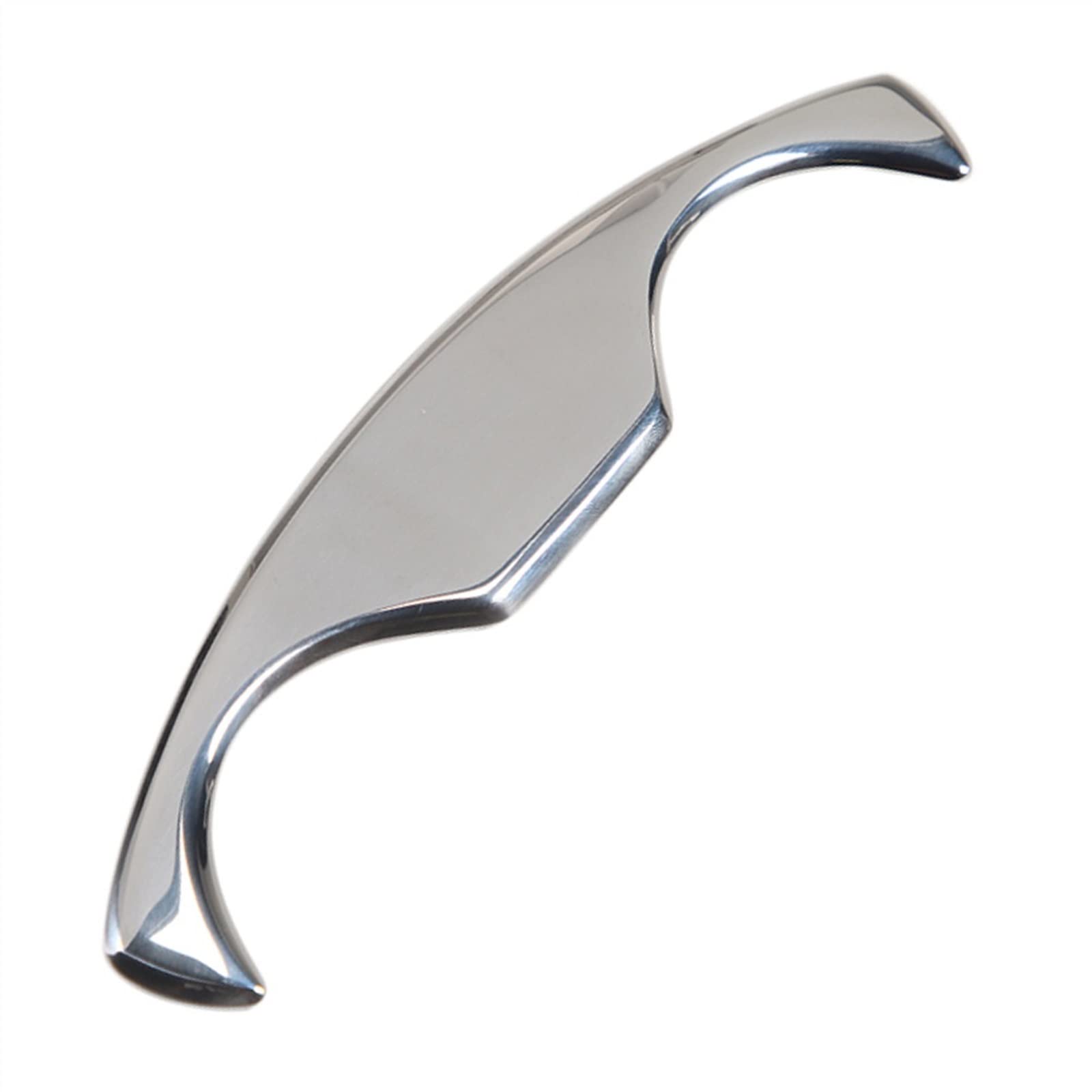 MOBYAT Herramienta de Masaje for raspar Gua Sha de Acero Inoxidable, Ayuda a aliviar los músculos doloridos, Gran Herramienta de movilización de Tejido Suave for Brazos y piernas traseras, 1 Uds.