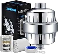 Filtro De Chuveiro Purificador Agua Com 15 Níveis Filtragem
