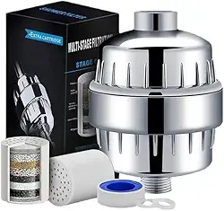 Filtro De Chuveiro Purificador Agua Com 15 Níveis Filtragem