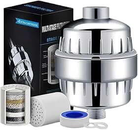 Filtro De Chuveiro Purificador Agua Com 15 Níveis Filtragem