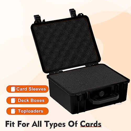 Toploaders Card Case Holder Deck Box Organizer Trading Card Storage Box Comlatible with standard loose Cards Baseball,Sport Cards4