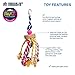 Prevue Pet Products Physical & Mental Court Jester Bird Toy 62546