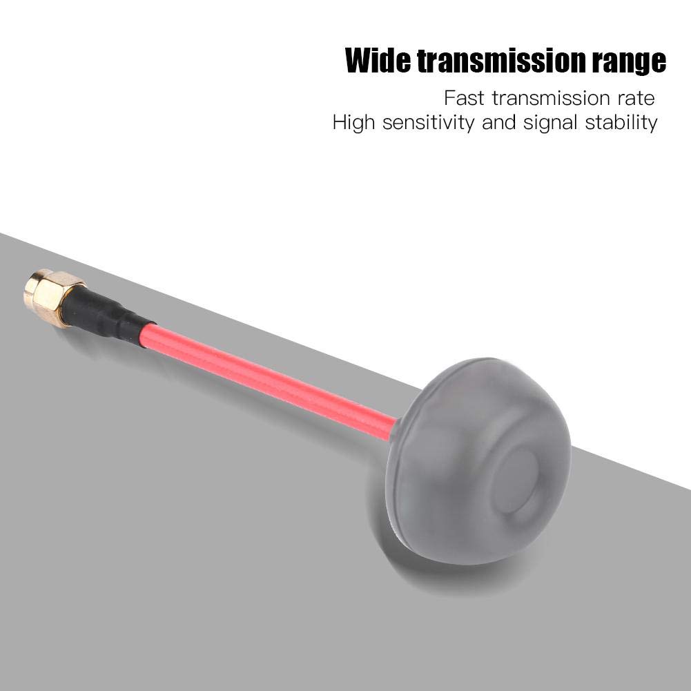 Antenne TX / RX, 2 Types 5.8G RHCP Antenne TX / RX en Forme de Champignon Accessoire pour Drone RC ( mâle RP-SMA)Accessoires pour modèles réduits d'avions