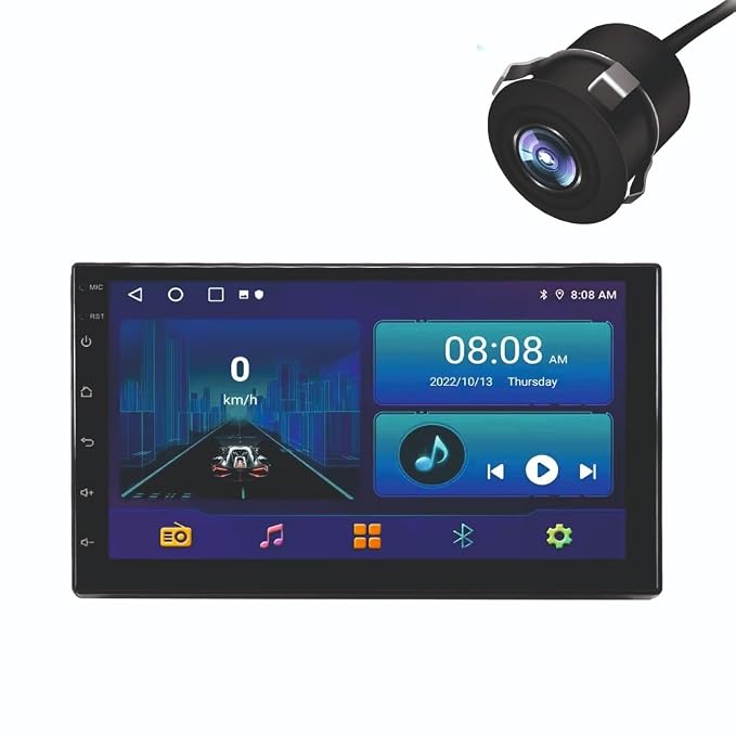 Modorwy Original QLED 9” Zlink Car Android Stereo | OS 13 | 2GB+32GB | Display Support Car Play & Android Auto | incl. AHD Rear Camera - 1 Year Warranty