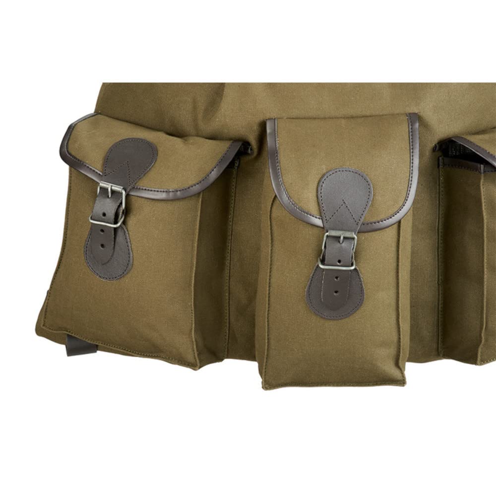 FARM-LAND Jagd Rucksack Canvas Pro, 48 Liter, Oliv, mit Schweißeinlage, 65 × 60 cm
