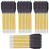 JMOO Crossbow Bolts, 36 pcs 6.3 Inches Crossbow Arrows, Aluminium Mini Crossbow Arrows Bolts for 50-80lb Crossbow Archery Pistol, Kids Adults Outdoor Hunting Target Practice