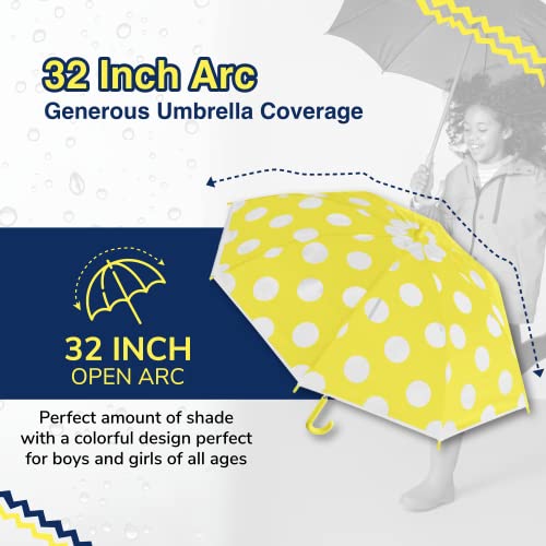 The Weather Station 60G-POE-YELLOW Children'S Rain Umbrella thumb #5