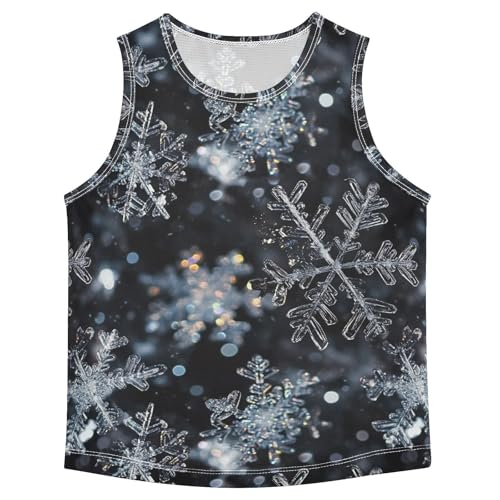 Boys Tank Top Shirts Sleeveless T-Shirts Crew Neck for Kids Clothing Children