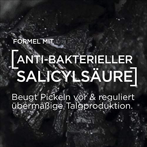 L'Oréal Men Expert Gesichtspflege für Männer, Porenverfeinernde Feuchtigkeitscreme für unreine Haut, Pure Power… - Image 4