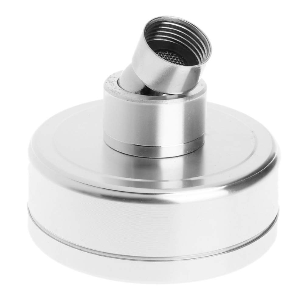 Pomme de douche en aluminium idéale pour le confort des salles de bain d'hôtel