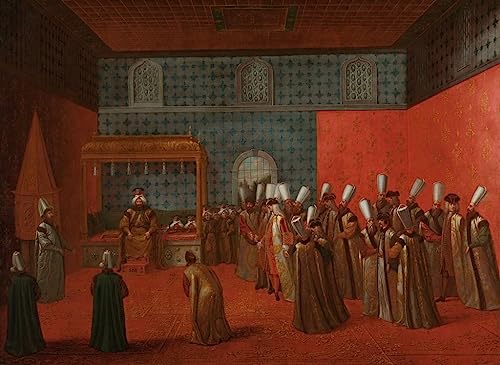 Tableau Toile L'ambassadeur Cornelis Calkoen pour Habiller un Grand Mur Vide de 60x90cm