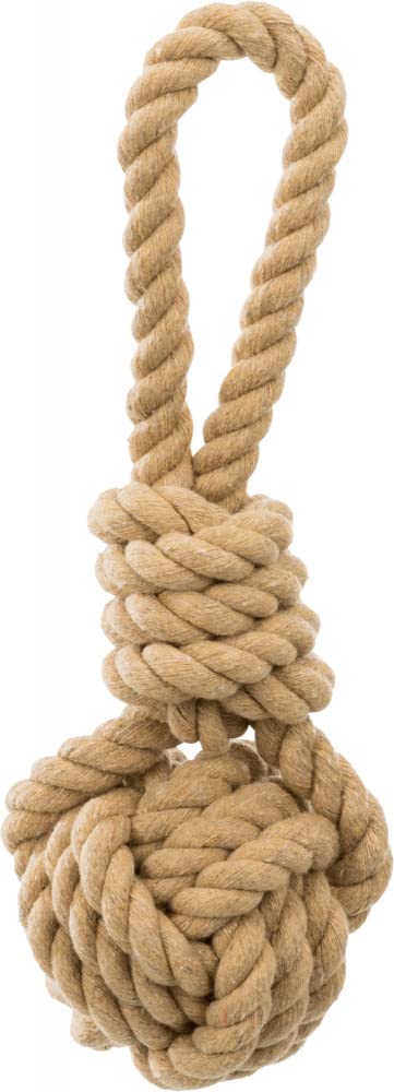 TRIXIE BE Nordic Knot Ball on A Rope Toy for Dogs Cotton and Polyester Mix, Fetch Toy Promotes Dental Hygiene and Massages Gums Size: 7/20 cm (B09NMKYXZ1) Amazon Price History, Amazon Price Tracker