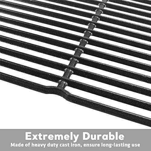 Uniflasy 15 Inch Cast Iron Grill Cooking Grid Grate For Weber Old Spirit 200 Series, Spirit E/S 200 & 210 With Side Control Panel, Spirit 500, Genesis Silver A, For Weber 7522 7523 7521 65904 65905 #TOP5