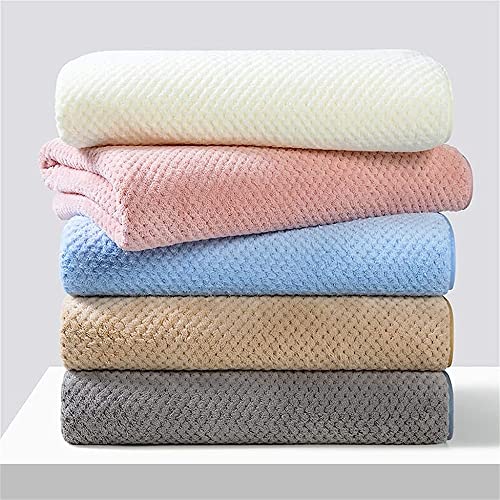 Serviettes à séchage rapide TILEZE absorption d'eau domestique drap de bain 2 pièces