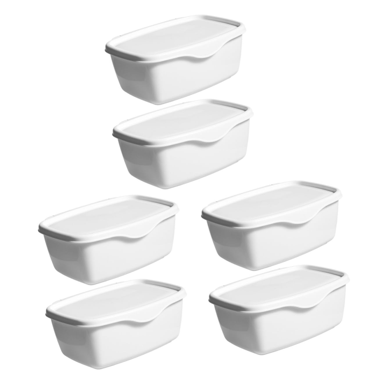 PRETYZOOM 6 Pièces Boite à essuyer distributeur de lingettes pour bébé porte-récipient d'essuyage pour lingettes portable pour lingettes lingette bebe