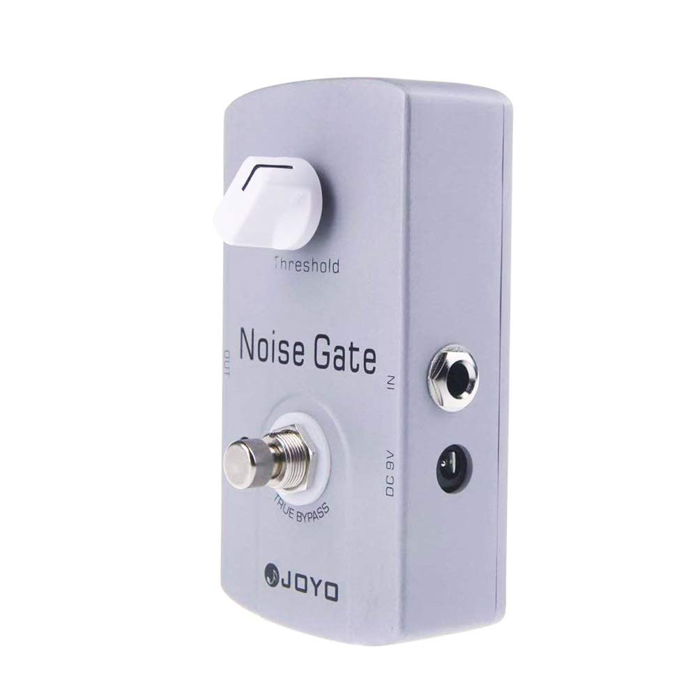 JOYO La pédale d'effet Noise Gate réduit le bruit supplémentaire du signal pour pédales de guitare électrique – True Bypass (JF-31)