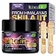 Shilajit reines Bio-Shilajit-Harz aus dem Himalaya,Natürliches Bio Shilajit Harz Shilajit mit 85+ Spurenelementen & Fulvosäure für Energie, Immunität, 60 Gramm Gold Grade Shilajit