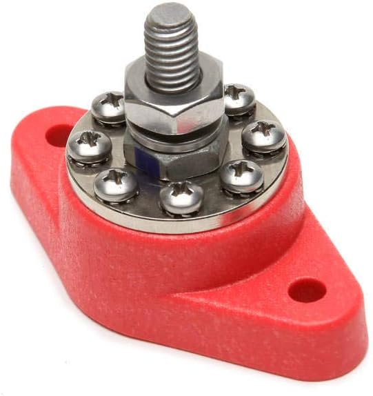 Painless Performance 80114 Red 8-Point Distribution Block