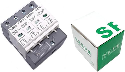 Miniatura 5 de GUMMMY Dispositivo de protección contra sobretensiones SPD AC 3P+N 20  40KA 30KA60KA 385V 420V Pararrayos de la casa Protector de bajo voltaje