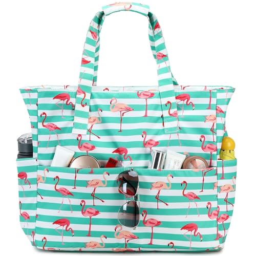 LEDAOU Große Strandtasche Damen Umhängetasche...