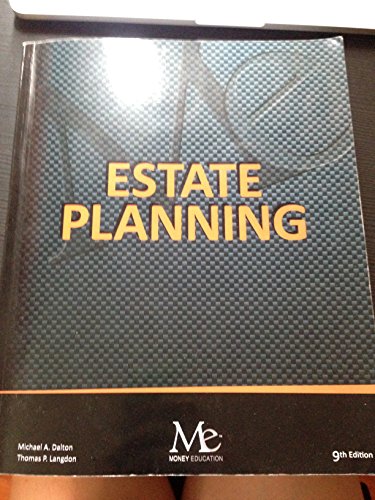 ESTATE PLANNING 193660227X Book Cover